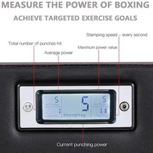 Load image into Gallery viewer, Boxing Strength Tester, That displays Strength and Speed, a Punch Machine with Adjustable Height, a Household Boxing Wall Hanging Machine, Adult and Kids Boxing Training Equipment.