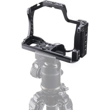 Load image into Gallery viewer, Cage for Canon EOS M5 M50 M50 Mark II Camera with Quick Release 1/4" 3/8" Screw and Cold Shoe Expansion Microphone Monitor Fill Light