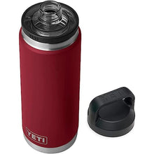Load image into Gallery viewer, YETI Rambler 26 oz Bottle, Leakproof, Vacuum Insulated, Stainless Steel with Chug Cap, Harvest Red