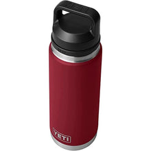 Load image into Gallery viewer, YETI Rambler 26 oz Bottle, Leakproof, Vacuum Insulated, Stainless Steel with Chug Cap, Harvest Red