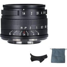 Load image into Gallery viewer, 7artisans 35mm F1.4 Mark II APS-C Manual Focus Fixed Lens Large Aperture Compatible with Olympus and Panasonic MFT M4/3 Mount Cameras