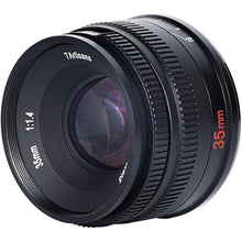 Load image into Gallery viewer, 7artisans 35mm F1.4 Mark II APS-C Manual Focus Fixed Lens Large Aperture Compatible with Olympus and Panasonic MFT M4/3 Mount Cameras