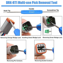 Load image into Gallery viewer, JRready ST6234 708 Pcs DT Deutsch Connector Kit,2 3 4 6 8 12 Pin Gray Waterproof IP67 Electrical Connector with Solid Contacts Pick Removal Tool Automotive Repair Accessory Kit