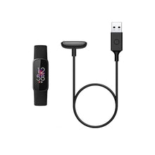 Load image into Gallery viewer, Fitbit Luxe & Charge 5 and Retail Charging Cable, Official Product, Black, Smartphone