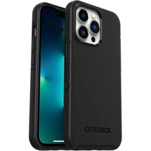 Load image into Gallery viewer, OtterBox iPhone 13 Pro (ONLY) Symmetry Series Case - Black, Ultra-Sleek, Wireless Charging Compatible, Raised Edges Protect Camera & Screen