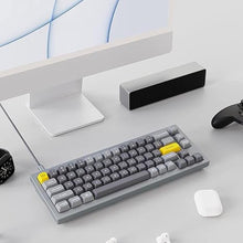 Load image into Gallery viewer, Keychron Q2 Wired Custom Mechanical Keyboard, QMK/VIA Programmable Macro, Full Aluminum, Hot-Swappable Gateron G Pro Blue Switch, 65% Layout Double Gasket Compatible with Mac and Windows - Grey