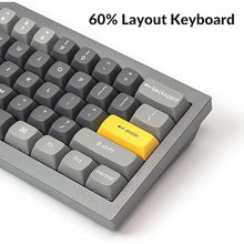 Load image into Gallery viewer, Keychron Q4 Wired Custom Mechanical Keyboard, QMK/VIA Programmable Macro, Full Aluminum, Hot-Swappable Gateron G Pro Red Switch, 60% Layout Double Gasket Compatible with Mac and Windows - Gray