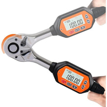 Load image into Gallery viewer, Professional 1/2-Inch Drive Digital Torque Wrench with Buzzer & LED, 3-100 Nm, Accurate to 2%, Calibrated for Reliable Performance - Ideal Bike & Car Repair Tool