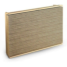 Load image into Gallery viewer, Bang & Olufsen Beosound Level Portable Wi-Fi Multiroom Speaker, Gold Tone/Light Oak