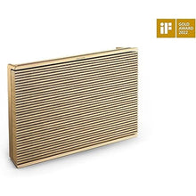 Load image into Gallery viewer, Bang & Olufsen Beosound Level Portable Wi-Fi Multiroom Speaker, Gold Tone/Light Oak