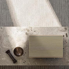 Load image into Gallery viewer, Bang & Olufsen Beosound Level Portable Wi-Fi Multiroom Speaker, Gold Tone/Light Oak