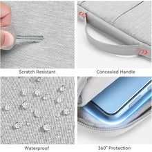 Load image into Gallery viewer, Omnpak Surface Pro 9 Case,13 inch Laptop Sleeve for Surface Pro 11/10/9/8/X/7+/7/6/5/4/3,Surface Pro 8 Case with Multi-Pocket and Side Handle Strap,Water-Resistant Laptop Carrying Bag