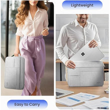Load image into Gallery viewer, Omnpak Surface Pro 9 Case,13 inch Laptop Sleeve for Surface Pro 11/10/9/8/X/7+/7/6/5/4/3,Surface Pro 8 Case with Multi-Pocket and Side Handle Strap,Water-Resistant Laptop Carrying Bag