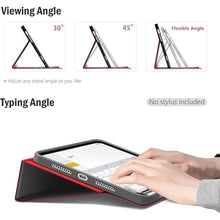 Load image into Gallery viewer, Antbox Case for iPad Mini 7 A17 Pro Case, iPad Mini 7th/6th Generation Case (2024/2021) with Pencil Holder Vegan Leather Smart Cover with Auto Sleep/Wake Stand Function