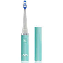 Load image into Gallery viewer, Pop Sonic Electric Toothbrush (Pastel Green) - Travel Toothbrushes w/AAA Battery | Kids Electric Toothbrushes with 2 Speed & 15,000-30,000 Strokes/Minute, Dupont Nylon Bristles