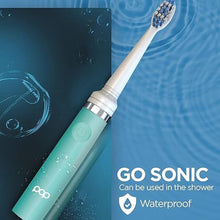 Load image into Gallery viewer, Pop Sonic Electric Toothbrush (Pastel Green) - Travel Toothbrushes w/AAA Battery | Kids Electric Toothbrushes with 2 Speed & 15,000-30,000 Strokes/Minute, Dupont Nylon Bristles