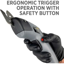 Load image into Gallery viewer, General Tools Cordless Electric Craft Scissors #ES1-Q with 2 Blades and Charger