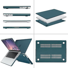 Load image into Gallery viewer, MOSISO Compatible with MacBook Pro 16 inch Case 2025 2024 2023 2022 2021 M4 M3 M2 M1 A3403 A3186 A2991 A2780 A2485 Pro Max, Plastic Hard Shell&Keyboard Cover&Screen Film&Storage Bag, Deep Teal