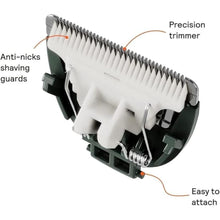 Load image into Gallery viewer, Meridian - The Starter Package - Original Electric Body & Pubic Hair Trimmer Set, 1 Replacement Blade - Cordless, Waterproof, Rechargeable - for Men and Women - Easy & Pain-Free Grooming Kit - Sage