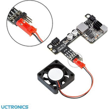 Load image into Gallery viewer, UCTRONICS PoE HAT for Raspberry Pi 4B, IEEE 802.3af-Compliant, 5V 2.5A Mini Power Over Ethernet Expansion Board for Raspberry Pi 4 B 3 B+