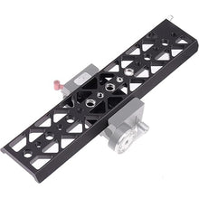 Load image into Gallery viewer, 10" Standard Lightweight Dovetail Plate with 1/4"-20 & 3/8"-16 Mounting Screw for DSLR Camera Cage Kit Tripod Camera Accessories