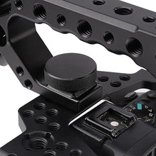 Load image into Gallery viewer, Foto4easy Camera Top Handle Grip with Cold Shoe Mount for DSLR Camera Cage Video Black