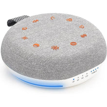 Load image into Gallery viewer, White Noise Machine,Portable Sound Machine with 40 Soothing Sounds, USB Rechargeable,Sleep Sound Timer & Night Light for Baby Kids Adults
