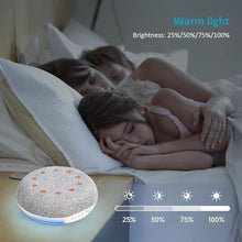 Load image into Gallery viewer, White Noise Machine,Portable Sound Machine with 40 Soothing Sounds, USB Rechargeable,Sleep Sound Timer & Night Light for Baby Kids Adults