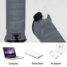 Load image into Gallery viewer, Vagocom LED Rechargeable Flashlight, Mechanic Tools Trouble Light Cordless Worklight with Magnetic Base 360°Rotate 5 Modes,Portable Inspection Troch for Mens Gift,Automotive,Camping and BBQ(2 Pack)