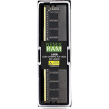 Load image into Gallery viewer, NEMIX RAM 16GB (1X16GB) DDR4 2400MHz PC4-19200 2Rx8 1.2V CL17 288-PIN ECC UDIMM Compatible with Synology RackStation NAS