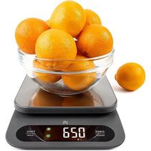 Load image into Gallery viewer, Greater Goods High Capacity Kitchen Scale, A Premium Food Scale, Weighs in Grams and Ounces with 22 Pound Capacity, Hi-Def LCD Screen, and Stainless Steel Platform