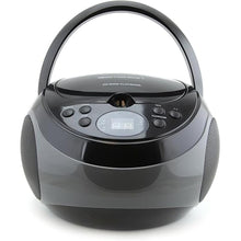 Load image into Gallery viewer, Emerson EPB-3000 Portable CD Player with AM/FM Radio, Programmable Memory, Dual Stereo Speakers, 3.5mm AUX Input, and Two-Way Power for Home or On-The-Go Entertainment – Ideal for Music Lovers