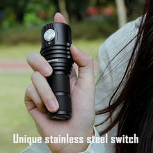 Load image into Gallery viewer, IMALENT MS03 LED Flashlight 13000 Lumens, with Uses 3 Pcs CREE XHP70.2 LEDs, Tactical Flashlight (Warm Light)