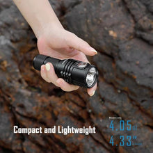 Load image into Gallery viewer, IMALENT MS03 LED Flashlight 13000 Lumens, with Uses 3 Pcs CREE XHP70.2 LEDs, Tactical Flashlight (Warm Light)