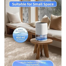 Load image into Gallery viewer, Dehumidifier,TABYIK 35 OZ Small Dehumidifiers for Room for Home, Quiet with Auto Shut Off, Dehumidifiers for Bedroom (280 sq. ft), Bathroom, RV, Closet
