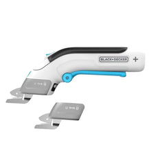 Load image into Gallery viewer, BLACK+DECKER 4V MAX Cordless Electric Fabric Craft Scissors, USB Rechargeable (BCSC115FF)