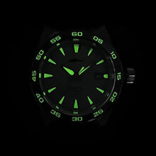 Load image into Gallery viewer, Heimdallr Watch Men’s Automatic Mechanical with Leather Strap C3 Luminous Diver Wrist Watches
