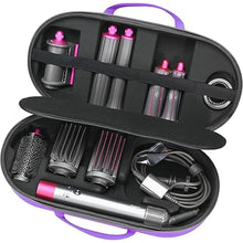 Load image into Gallery viewer, RLSOCO Hard Case for Dyson Airwrap Complete Long/Complete Styler HS08 HS05 HS01 - Fits 4pcs Long Barrels or Short Barrels - Violet (Case Only,Hair Styler is not Included)