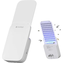 Load image into Gallery viewer, Mosalogic Flying Insect Trap Plug-in Mosquito Killer Indoor Gnat Moth Catcher Fly Tapper with Night Light UV Attractant Catcher for Home Office White-1PACK