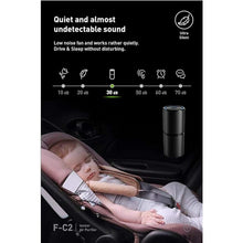 Load image into Gallery viewer, Lapurifier Car Air Purifier Ionizer, 12 Million Negative Ions, 27dB Quiet Portable Ionic Air Purifiers for Car Small Room Removes Dust Pet Odors Pollen
