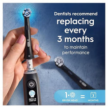 Load image into Gallery viewer, Oral-B iO Ultimate Cleaning Electric Toothbrush Heads, 8 Pieces, Ultimate Tooth Cleaning, Toothbrush Attachment for Oral-B Toothbrushes, Letterbox Enabled Packaging, Black