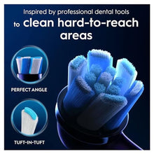 Load image into Gallery viewer, Oral-B iO Ultimate Cleaning Electric Toothbrush Heads, 8 Pieces, Ultimate Tooth Cleaning, Toothbrush Attachment for Oral-B Toothbrushes, Letterbox Enabled Packaging, Black