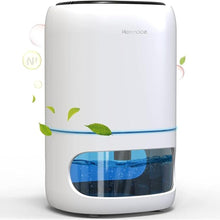 Load image into Gallery viewer, Small Dehumidifiers for Bedroom w/Air Purifying Function, 1000 ml/35 oz for 2500 Cubic Feet (260 sq ft) with 7 Colorful LED Lights Timer Set Negative Ions Below 30 dB, Auto Shut-Down