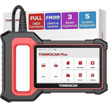 Load image into Gallery viewer, THINKCAR OBD2 Scanner, ThinkScan Plus S4 ABS,SRS,TCM,ECM,BCM Scan Tool with 3 Special Services Options, 94 Vehicle Brands Car Code Reader, FCA AutoAuth, Wireless Update