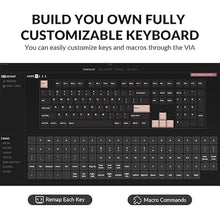 Load image into Gallery viewer, Keychron K10 Pro Wireless Custom Mechanical Keyboard, QMK/VIA Programmable Bluetooth/Wired White Backlight, Hot-swappable Keychron K Pro Brown Switch - For Mac Windows Linux