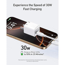 Load image into Gallery viewer, Anker Nano Charger, USB C GaN Charger 30W, PIQ 3.0 Foldable PPS Fast Charger for iPhone 16 / 15 and more series, Galaxy, iPad, Compatible with MagSafe