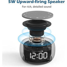 Load image into Gallery viewer, Buffbee Sound Machine & Alarm Clock 2-in-1, 18 Soothing Sound, 7 Night Light, Sleep Timer, Precise 30-Level Volume Control White Noise Machine