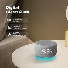 Load image into Gallery viewer, Buffbee Sound Machine & Alarm Clock 2-in-1, 18 Soothing Sound, 7 Night Light, Sleep Timer, Precise 30-Level Volume Control White Noise Machine