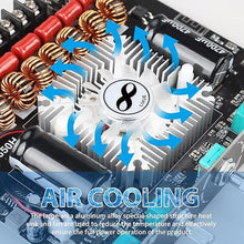 Load image into Gallery viewer, XY-S350H 220W*2+350W 2.1 Bluetooth Power Amplifier Board Support Custom Bluetooth Name, 18V-36V Bluetooth Speaker Audio Amplifier Module (XY-S350H)