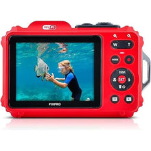 Load image into Gallery viewer, KODAK PIXPRO WPZ2 Rugged Waterproof Digital Camera 16MP 4X Optical Zoom 2.7" LCD Full HD Video, Red